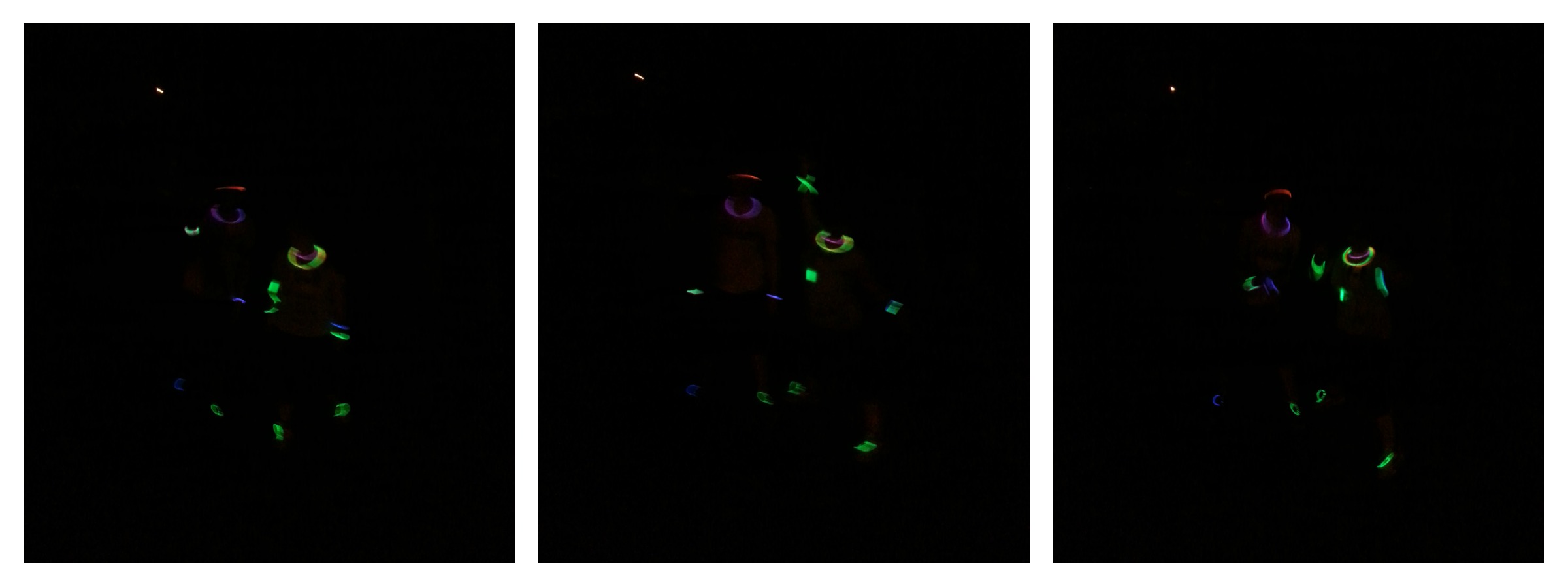 glowstick dance party rave