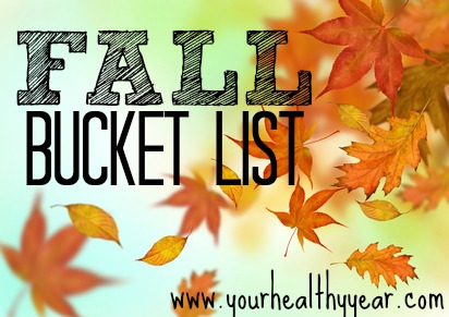 fall bucket list