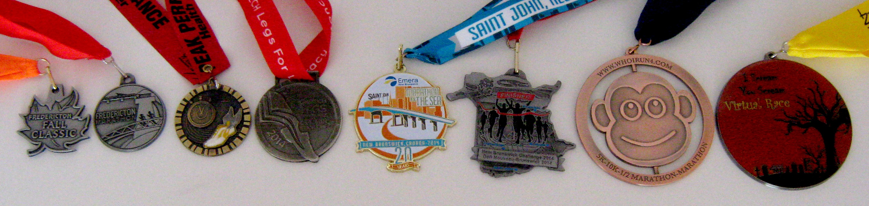 2014 medals for races