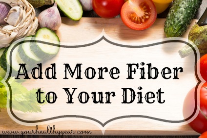 add more fiber to your diet