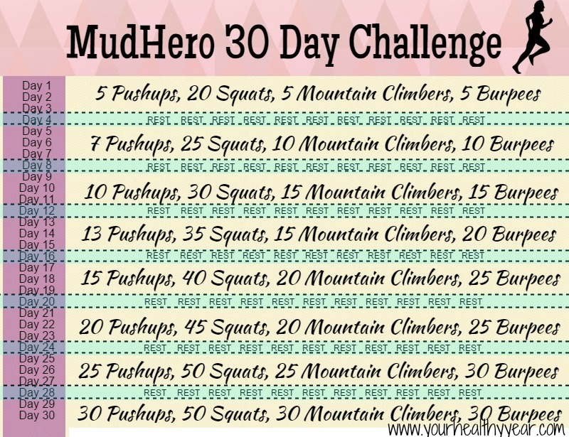 MudHero 30 Day Challenge