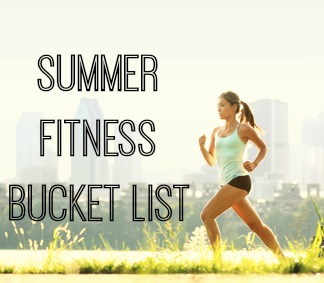 Summer Fitness Bucket List