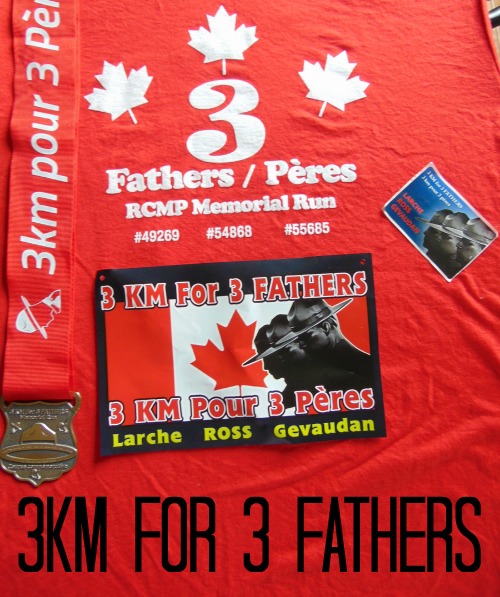 3km for 3 fathers