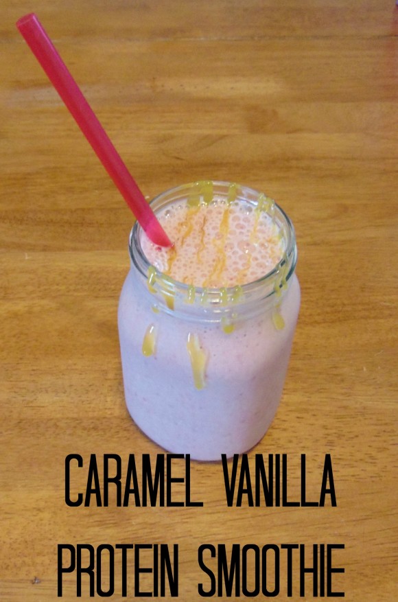 Caramel Vanilla Protein Smoothie