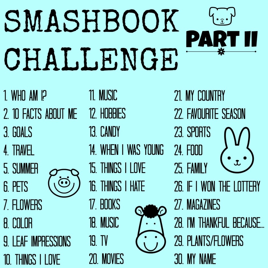 Smashbook Challenge