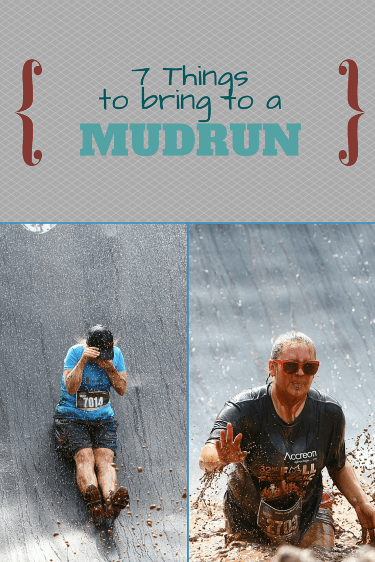 Things you need to bring to a mudrun