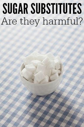 ARE SUGAR SUBSTITUTES GOOD FOR YOU?