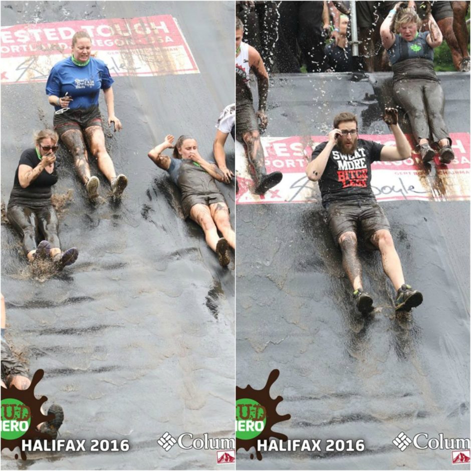 Mud Hero 2016 Slide