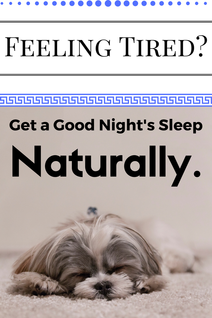 4 Tips to Getting a good nights sleep naturally!