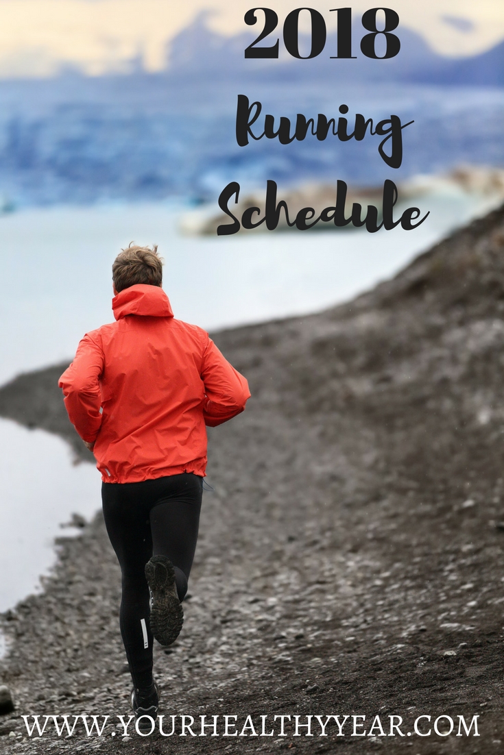 2018 Running Schedule