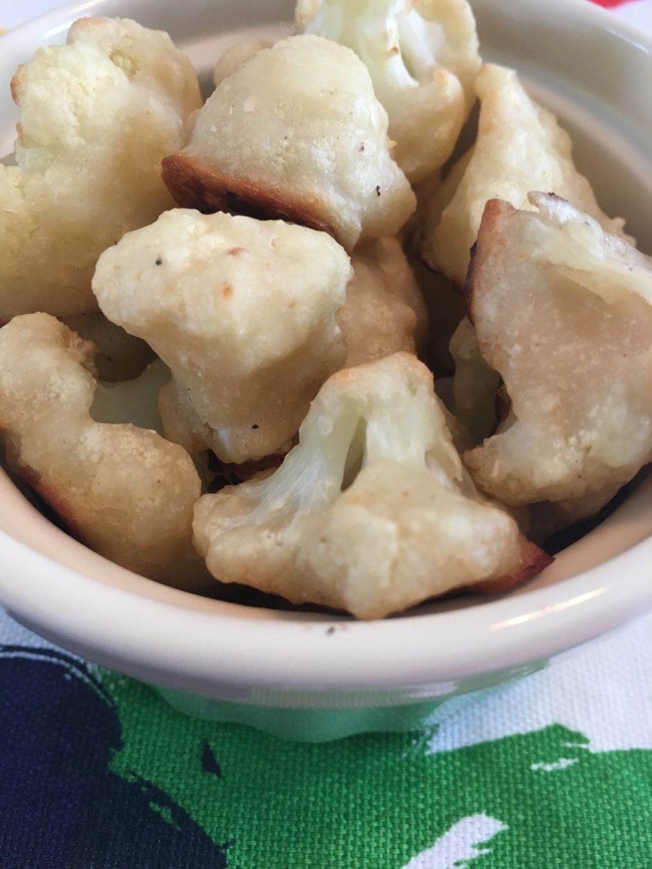 Onion Ring Cauliflower Bites