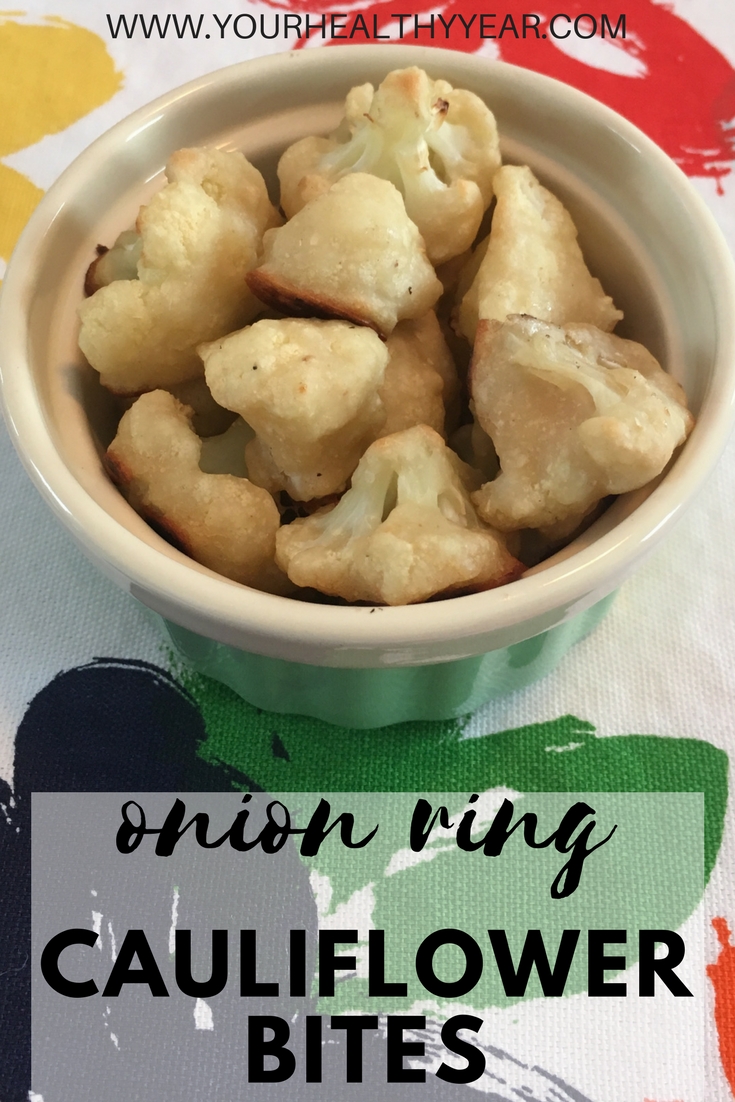 Onion Ring Cauliflower Bites